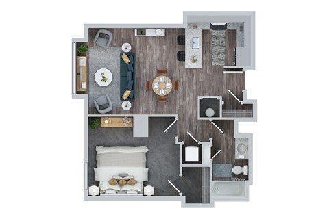 Unit L 1B at The Gramax, Silver Spring